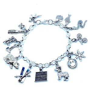 Colorado Charm Bracelet State Themed Charms